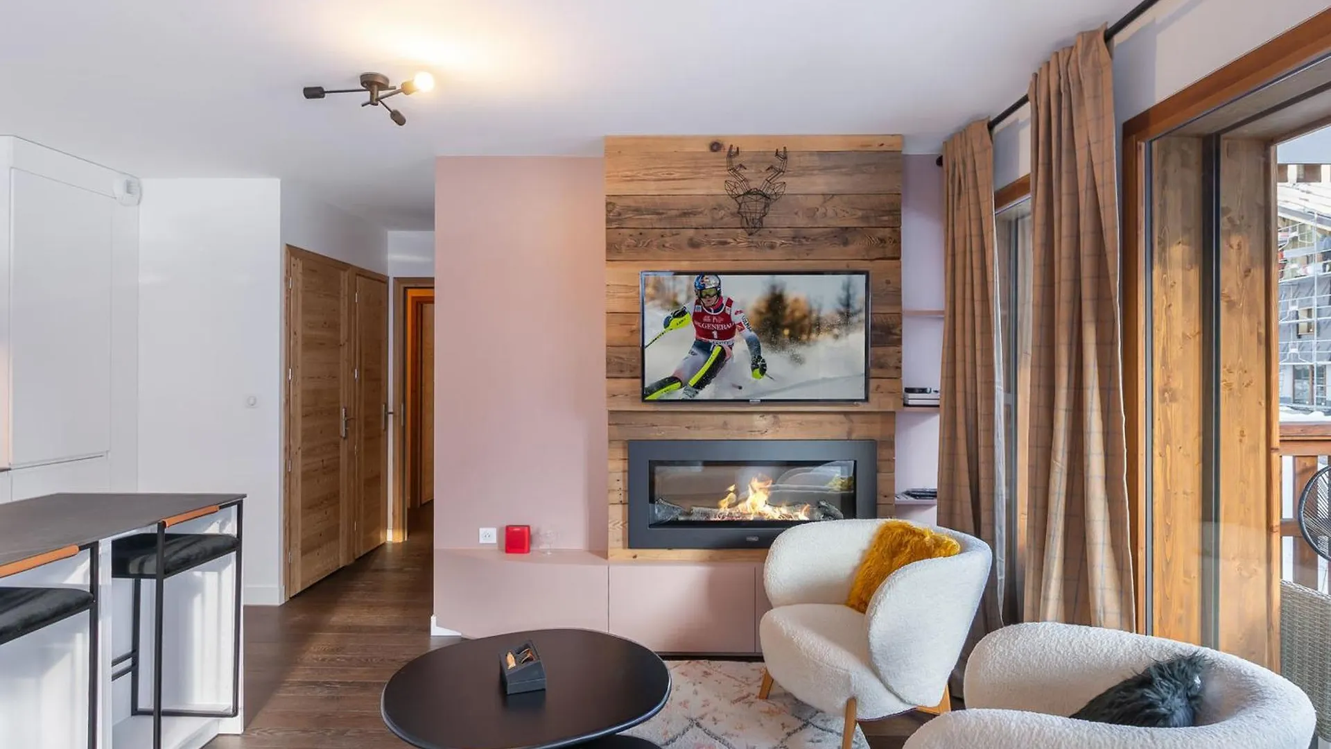 Chic Appartement Alpin A Megeve Avec Balcon Et Parking Couvert - Fr-1-569-74 Apartment