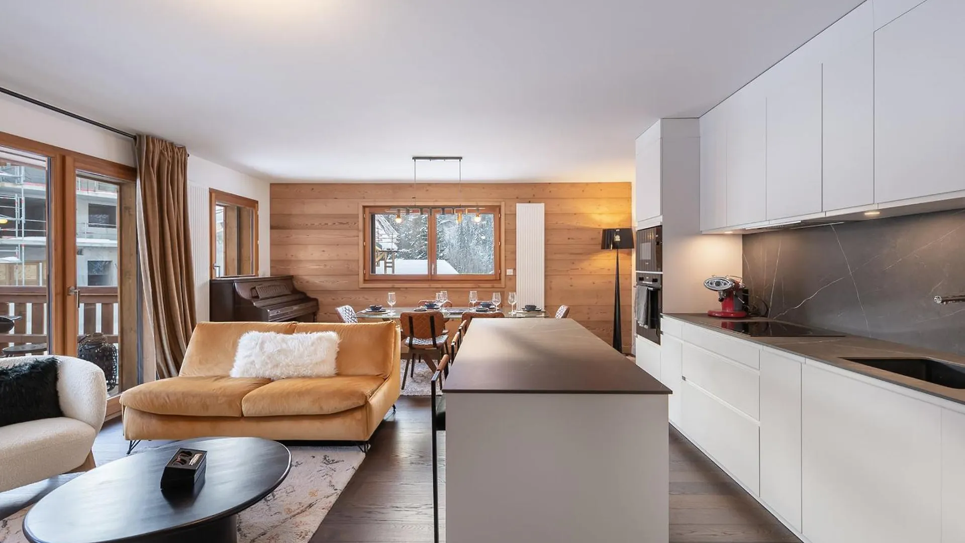 Chic Appartement Alpin A Megeve Avec Balcon Et Parking Couvert - Fr-1-569-74