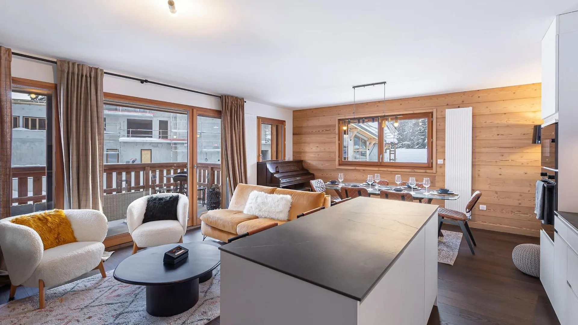 Chic Appartement Alpin A Megeve Avec Balcon Et Parking Couvert - Fr-1-569-74 0*,